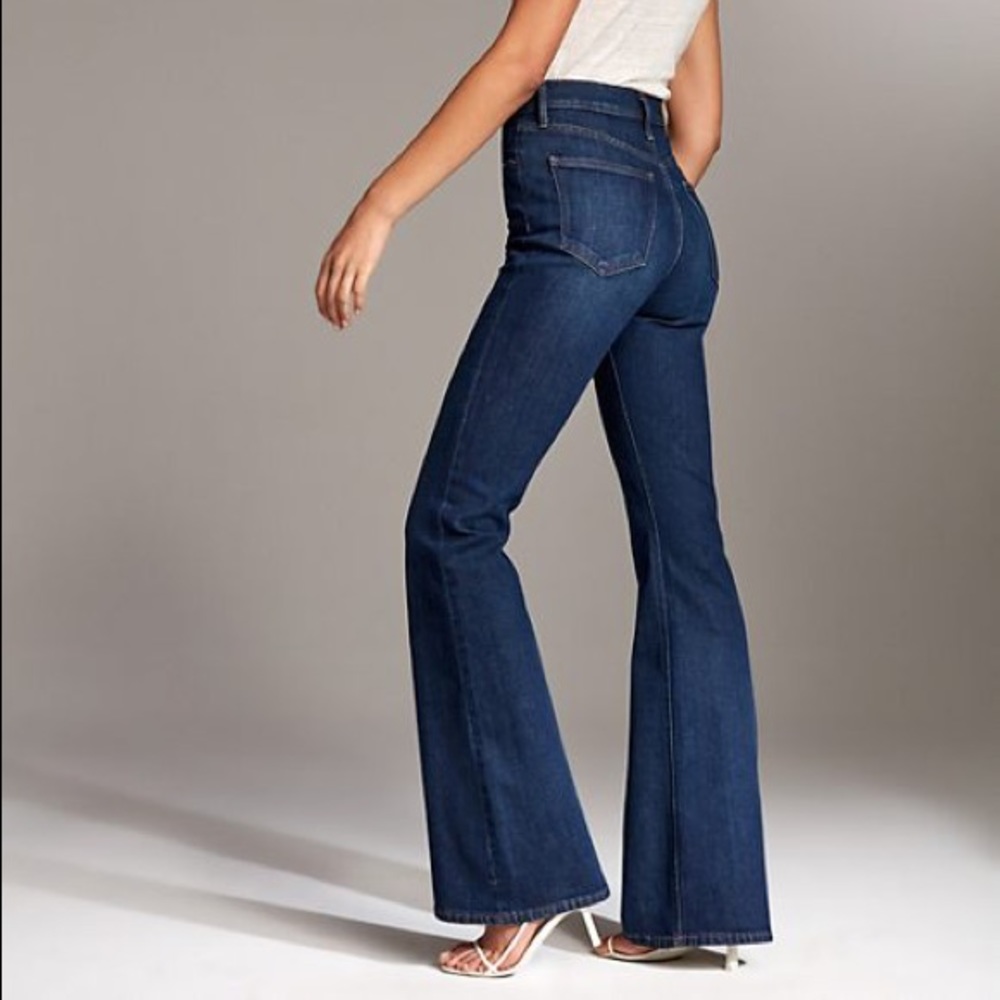 Aritzia denim forum marianne high rise flare jeans